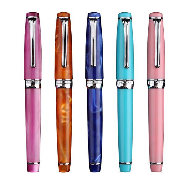 

fountain pens moon one manual resin extra fine pen calligraphy gift 1pcs