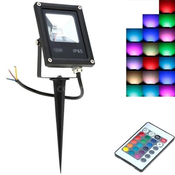 

led flood light outdoor spotlight floodlight 10w 20w 30w 50w wall washer lamp reflector ip65 waterproof garden 220v rgb lighting floodlights
