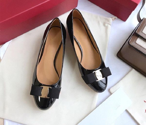 

dress shoes 2021 designer high heels women pumps brand patent leather round ladies luxury fashion party sandals summer, Black