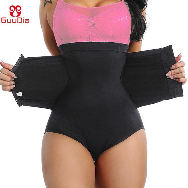 

waist trainer body shaper panties tummy control panty women slimming shapewear underwear postpartum girdle strap women's shapers, Black;white