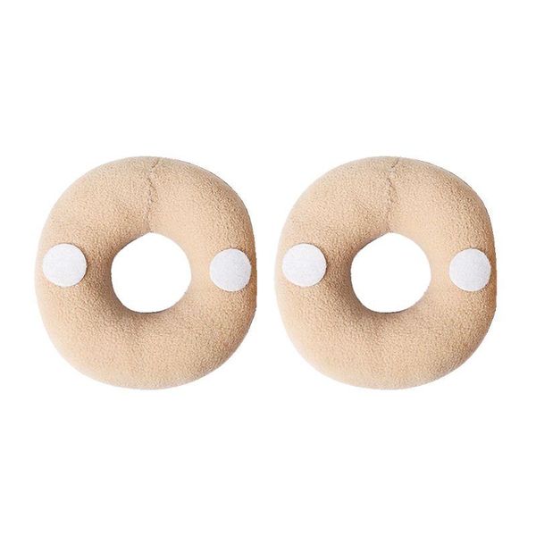 

2pc born pography props posing support pillow baby boy girl po round head poser c5 caps & hats, Yellow