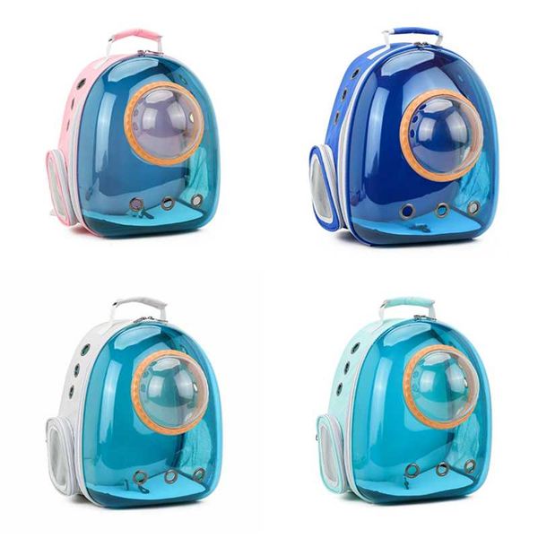 

cat backpack carriers pet bubble for cats puppy dogs and birds ventilate transparent carrier