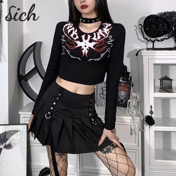 

women's blouses & shirts ladies long sleeve y2k print retro pattern gray casual cute sports autumn elegant fashion short, White