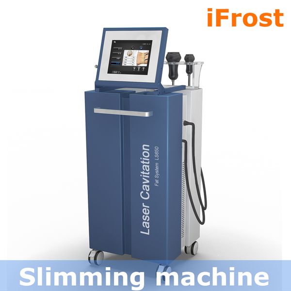 

wholesale ls650 slimming beauty equipment laser cavitation non invasive ultrasonic liposuction triphala weight loss and skin lifting machine, Black;white