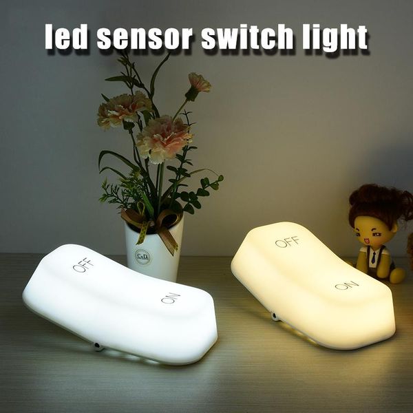 

light switch lamp gravity sensor led cabinet bedroom night clh@8
