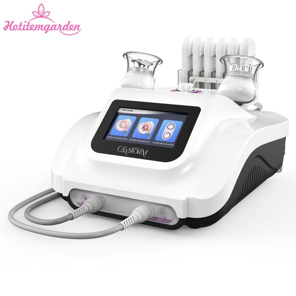 CaVstorm 3.0 Vacuum Cavitation Slimming Machine 40K Ultrasuoni Riduzione del grasso Radiofrequenza per la rimozione della cellulite Slim Microcurrent Beauty Equipment Spa