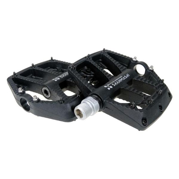 

bike pedals shanmashi/np-1 nylon carbon fiber bearing mtb road pedal speed drop 29-inch bicycle model wide