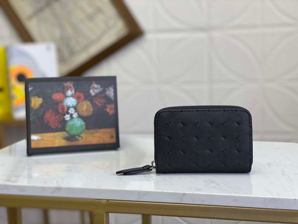 

wholesale fashion wallet single zipper designer men women leather coin wallets ladies short clutch purse serial number wallet hand bag with, Red;black