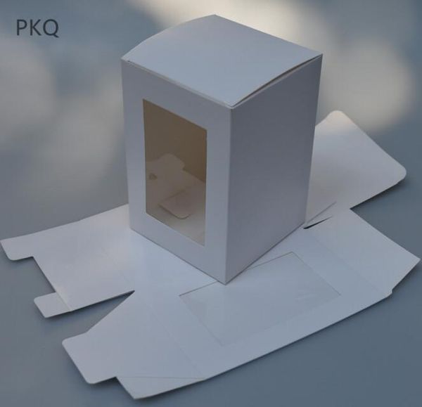 

gift wrap 5pcs small kraft paper packaging box,square cardboard handmade soap candy box,personalized craft box with window