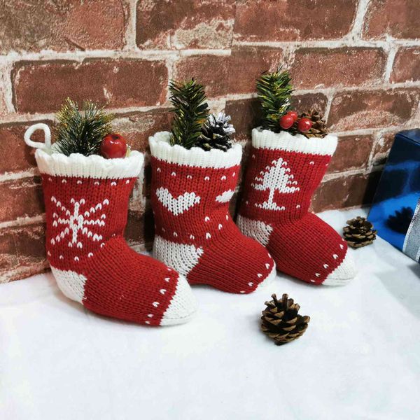 

lf christmas supplies candy bag tree pendant christmas socks gift bag