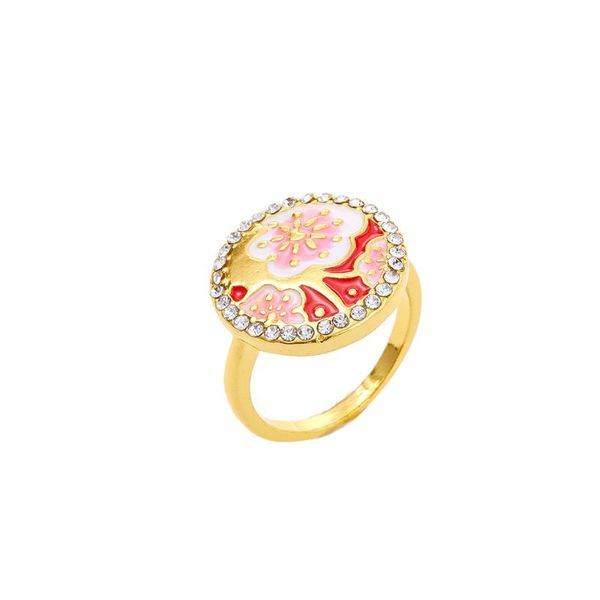 

wedding rings fashion trend exquisite ring engagement party valentine's day gift jewelry wholesale, Slivery;golden