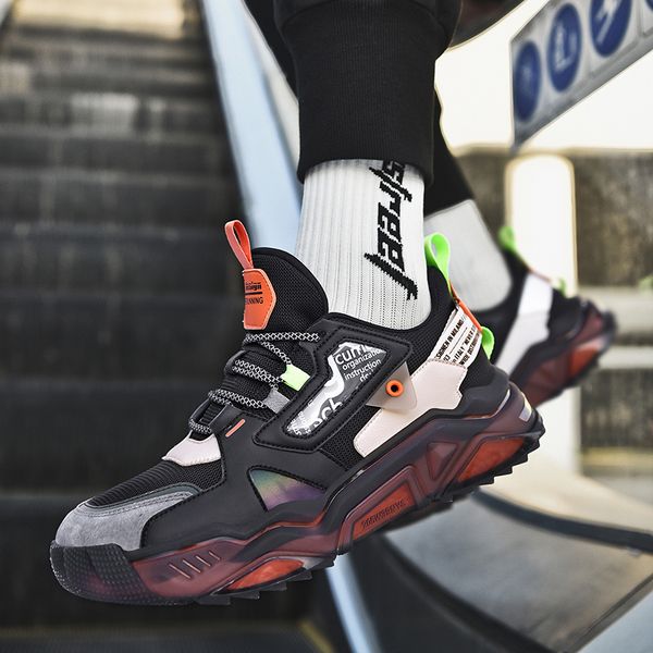

men's running shoes fashion breathable lightweight sneakers 2021