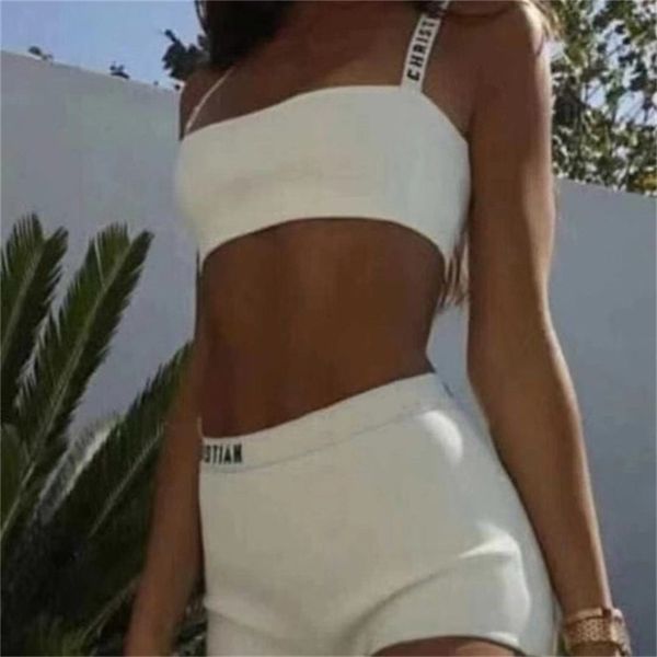 

women knit underwears female swimsuit luxury bathing suit 210714, White;black