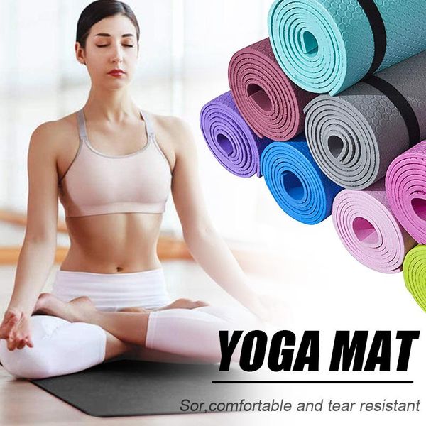 

yoga mats eva mat 6mm thick non-slip fitness pad for exercise pilates