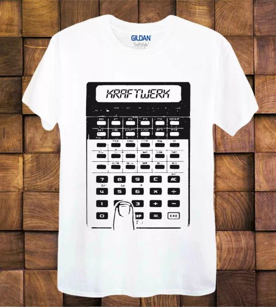 

kraftwerk t shirt music electronic ideal gift tee ladies /tee 333, White;black