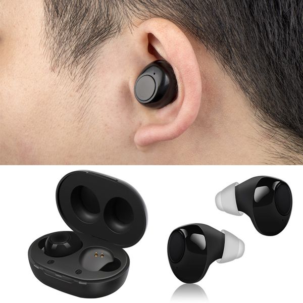 

mini ear hearing aids usb rechargeable apparatus in ear invisible hearing aid assistant adjustable tone sound amplifier for deaf