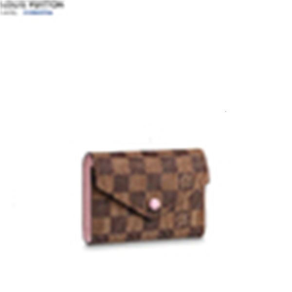 

cases brand designer luxury n61700 victorine wallet phone women real leather long wallets chain wallet purse pouches key card holders clutch, Red;black