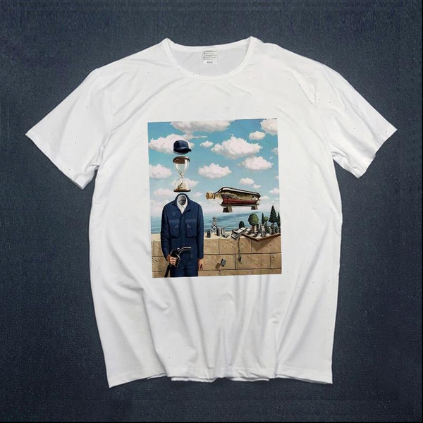 

women t shirts summer short sleeve casual white surreal art tshirts girls ladies print fashion aesthetics tee