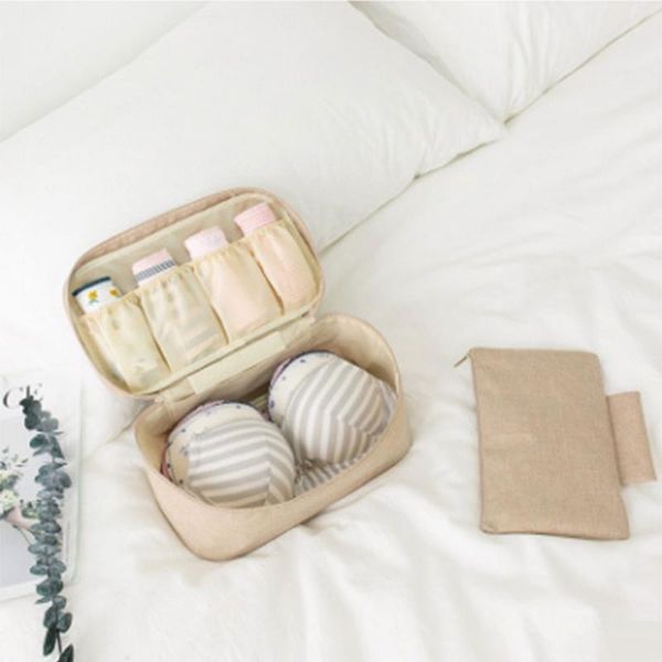 

outdoor bags travel underwear storage bag portable waterproof washing for bra panties cosmetic handbag luggage organizador