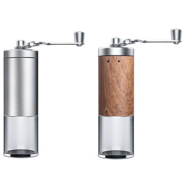 

manual coffee grinders grinder-burr grinder hand portable crank bean for camping travel