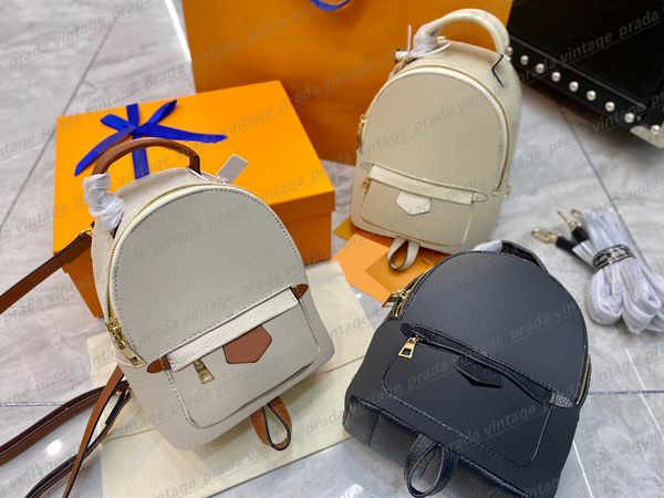 

fashion genuine leather backpack lady designer luxury backpacks men back pack fow women handbags presbyopic mini shoulder purse cross body b