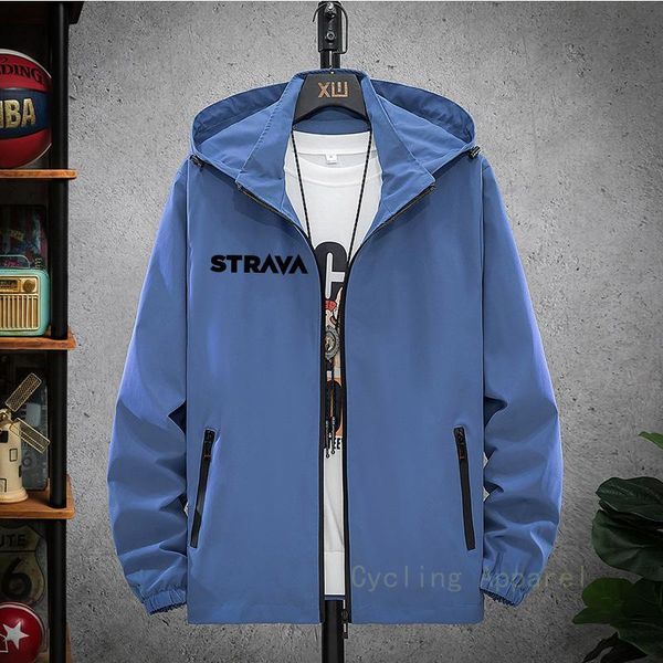 

racing jackets mens cycling windbreaker strava breathable bicycle jacket fashion mountain bike man spring autumn clothing windproof, Black;red