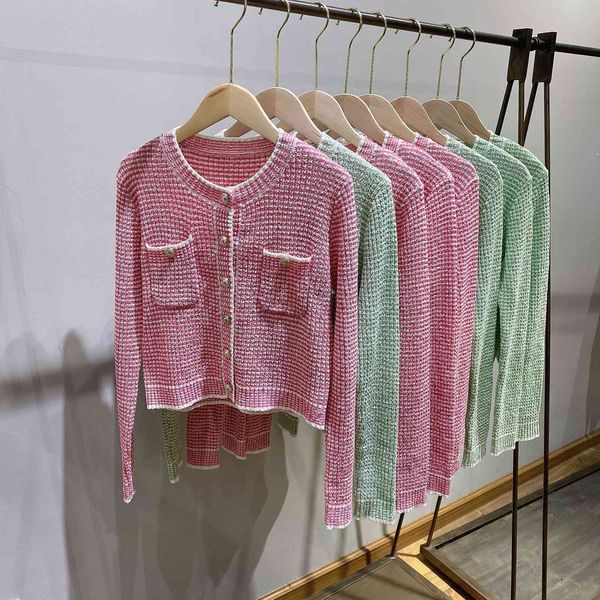 

2021 early spring new single breasted short casual fashion coat, White