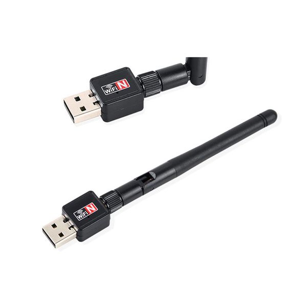 Wi-Fi Mini-Netzwerkkarte USB-Adapter 150 Mbit/s 2 dBi WiFi-Adapter PC-Antennen-Dongle 2,4 G Ethernet-Empfänger für Laptop-Computer