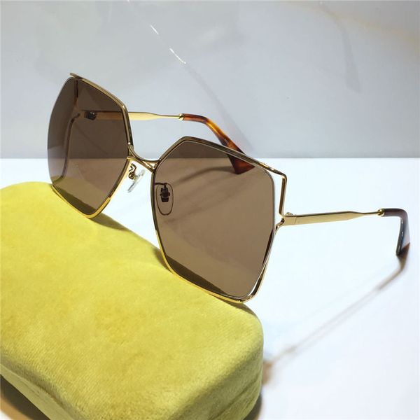 

66s sunglasses sunglasses for women classic summer fashion 0817s style metal and plank frame eye glasses uv protection lens 0817, White;black