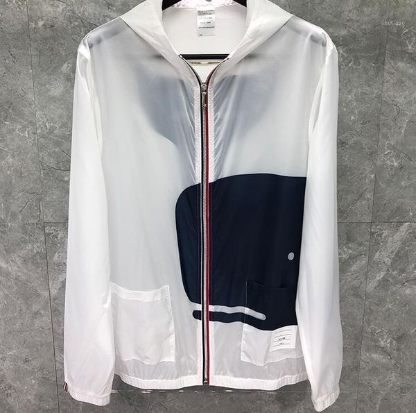 

men's jackets brand fashion jacket men quick dry uv sun protection sports coats whale pattern thin casual sunscreen skin windbreaker, Black;brown