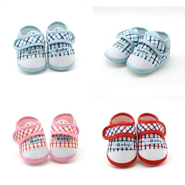 

first walkers 2021 born baby cotton soft anti-slip shoes fashion non-slip crib walker toddler infant boys girls