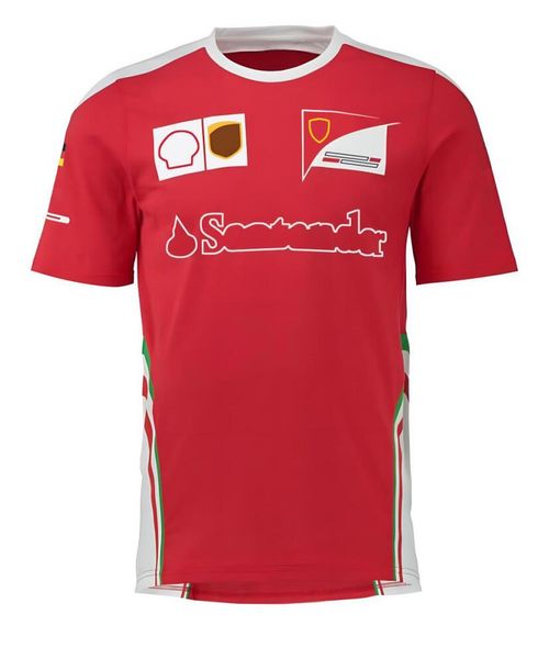 

new f1 team t-shirt, lapel polo suit, formula one customized same style