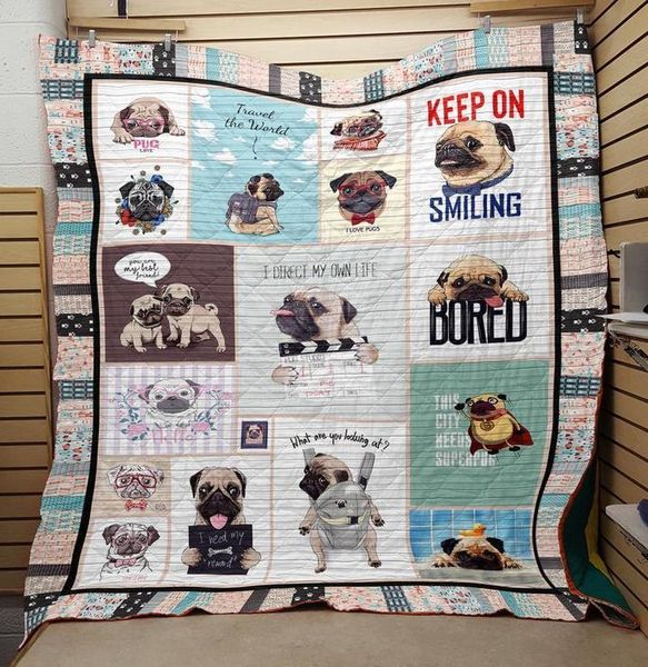 

comforters & sets animal pet dog printed home sofa cover quilt kids warm blankets for beds outdoor camping picnic drop