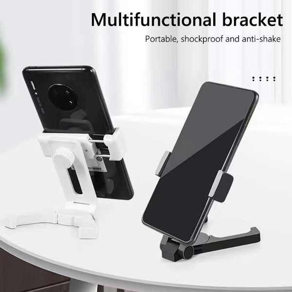 

cell phone mounts & holders deskmobile holder stand 300 degree rotation portable plastic cellphone foldable desk support bracket