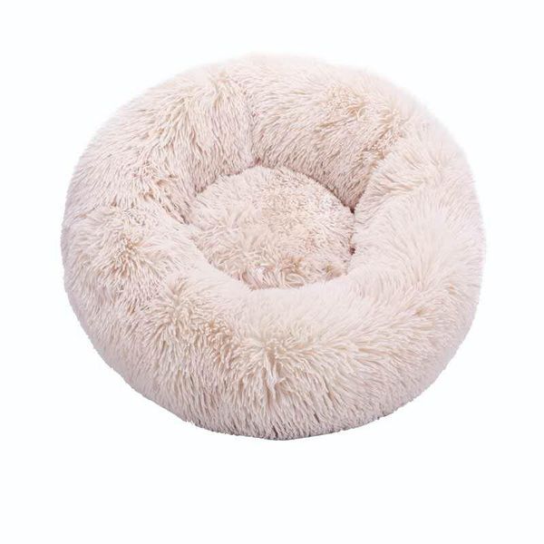 

cat beds & furniture 2021cat house soft long plush pet dog bed for dogs basket products cushion mat animals sleeping sofa