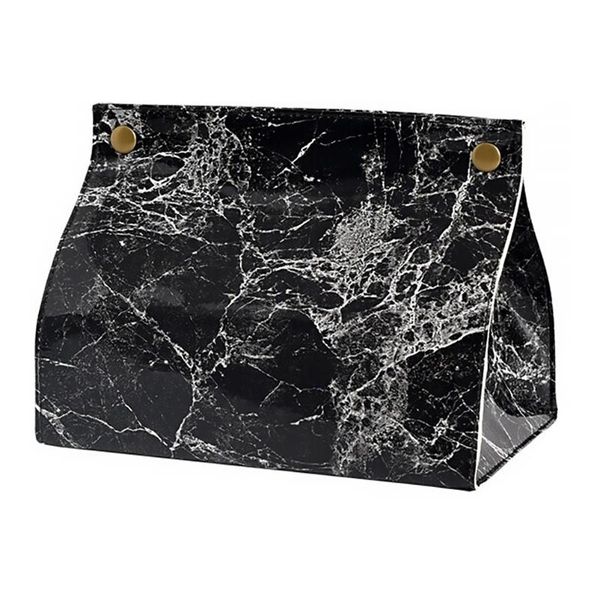 

napkin box marble printed case tissue storage container boxes & napkins