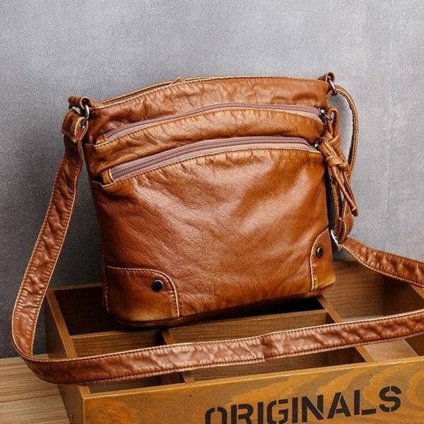 

evening bags fashionable ladies handbag waterproof pu soft messenger bag one shoulder large capacity1
