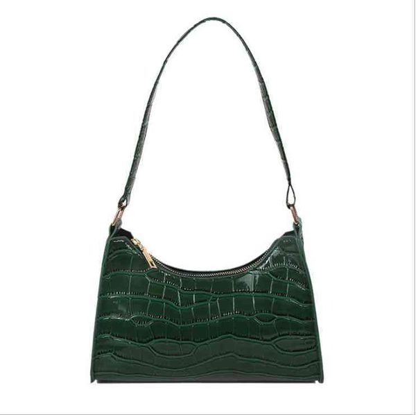 

fashion minimalist croc embossed handbags bag