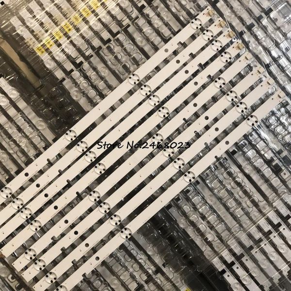 

strips led backlight strip 4+4 lamps for toshiba 47'' tv svt470a53 rev05 l+r-type 47l6353db 47l6453db lc480duj-sge1 tl470fs46-l