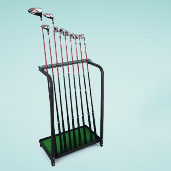 

quality golf club display shelf metal storage clubs shelves equipments complete set of