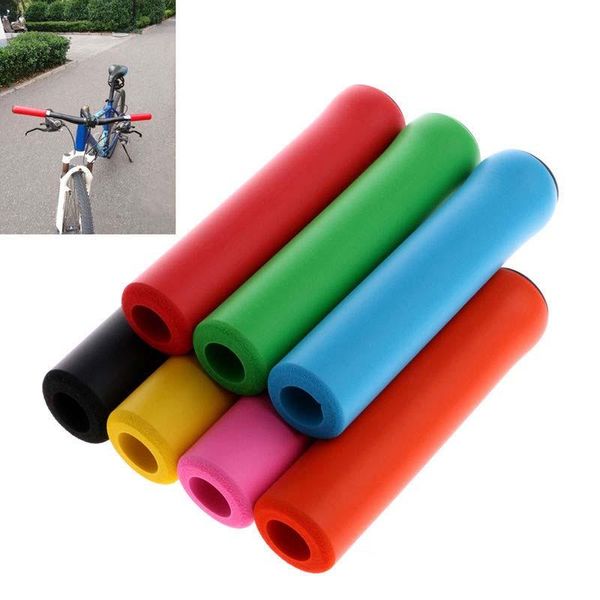 

bike handlebars &components racing bicycle motorcycle handle bar foam sponge grips cycling parts anti-slip 2pc/1pair