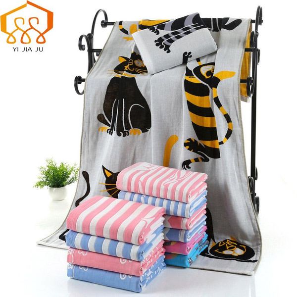 

towel 18 colors 140x70cm 100% cotton fiber towels animal pattern super soft bath cloth cartoon absorbent beach