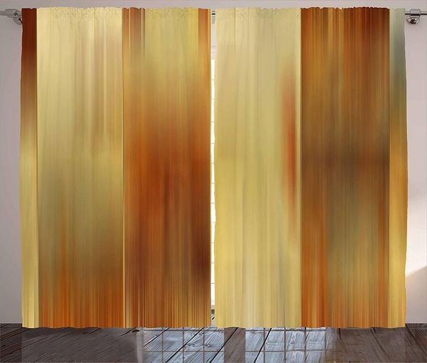 Cortina cortinas tons terrestres cortinas abstrato moderno com ombre cor suave transições sala de sala de estar quarto