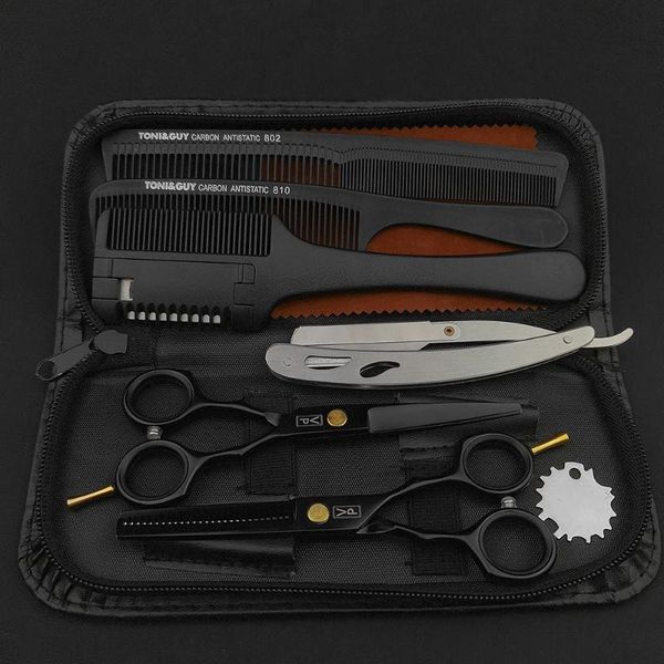 

hair scissors 5.5" hairdressing professional cutting accessories set
