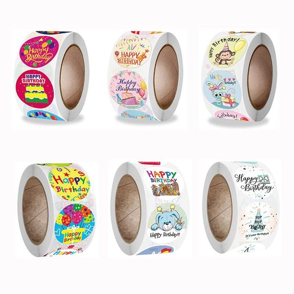 

gift wrap 500pcs cute cartoon sealing stickers birthday party decoration thanks tag children envelope stationery greeting card labels