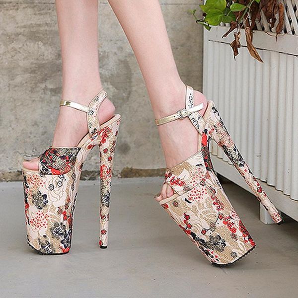 

sandals summer stiletto super high heel fashion mid-heel color matching fish mouth shoes open toe women's, Black