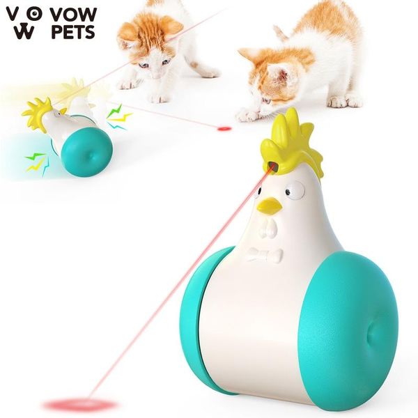 

cat toys electric voice "daruma" hair laser tease cats toy multi-function funny pet products 2021 vow pets