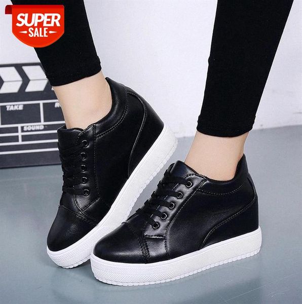 

platform sneakers women shoes white sneakers for women wedge heels casual shoes woman high platform sneaker #gc8e