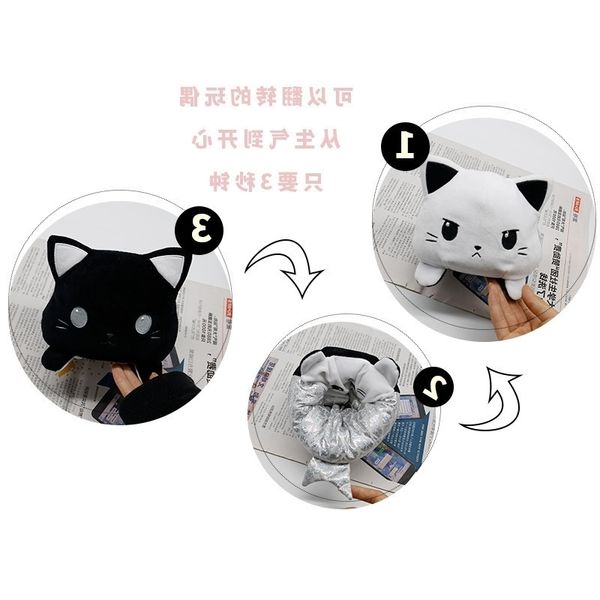 

flip ocs double-sided expression flip animal cartoon doll plush toy0