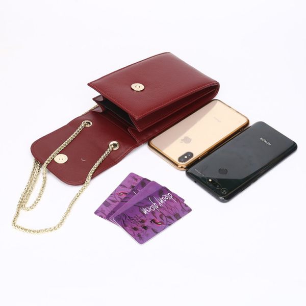 

women short organizer wallet solid color hasp mini wallets womens bags wholesale credit card genuine leather black/red/grey q21x30, Red;black